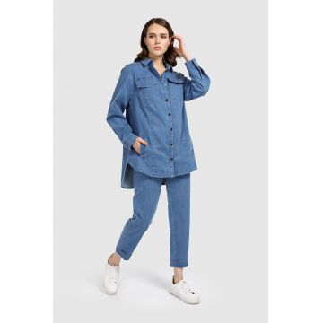Jacheta lejera de denim