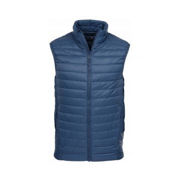 Vesta matlasata -  Poliester - Albastru - Albastru