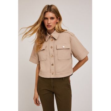Jacheta crop lejera