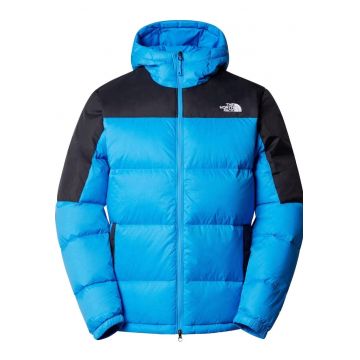 Geaca de iarna cu umplutura de puf si model colorblock