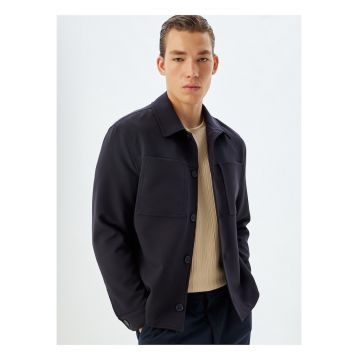 Jacheta-camasa cu buzunare pe piept