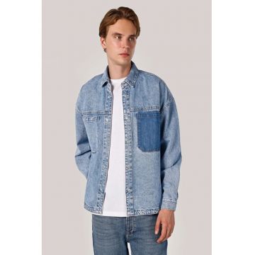 Jacheta De Barbati Albastru Regular Fit CL1063605