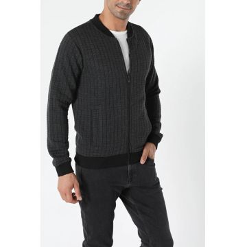 Jacheta De Barbati Antracit Slim Fit Cl1054865 8682240885832
