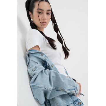 Jacheta relaxed-fit din denim