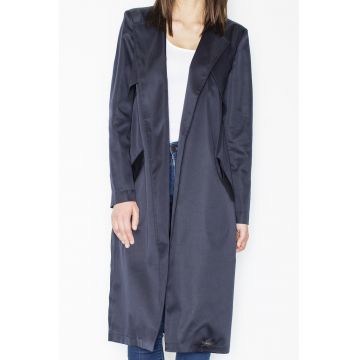 Palton dama M427 -  Poliester/Elastan - Bleumarin