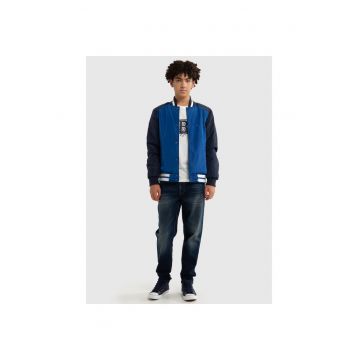 Jacheta varsity cu buzunare laterale Kinley