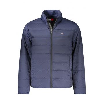 Tommy Jeans Jacheta barbati de tranzitie - regular fit - bleumarin -
