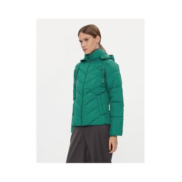 Geaca dama -  303129293 - Poliester - Verde - Verde