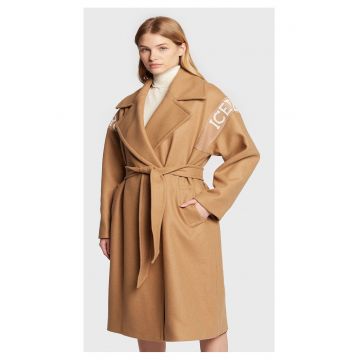 Palton dama -  300945872 - Lana/Poliester - 40 EU - Bej