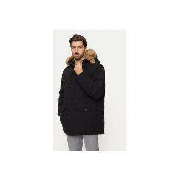 Jacheta barbati -  304465246 - Bumbac/Poliester - Negru