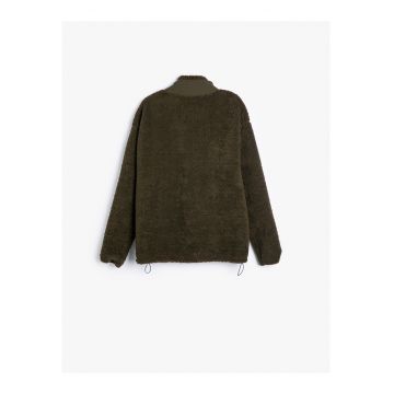 Jacheta supradimensionata din fleece