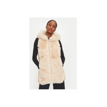 Vesta dama -  304907128 - Poliester - Bej