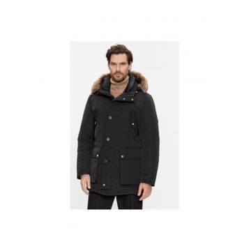 Geaca barbati -  302939619 - Poliester reciclat - Negru