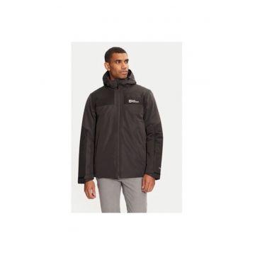 Geaca barbati -  303953515 - Poliester reciclat - Negru