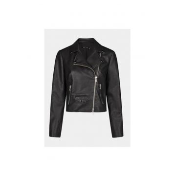 Geaca dama -  303698355 - Piele ecologica - Negru