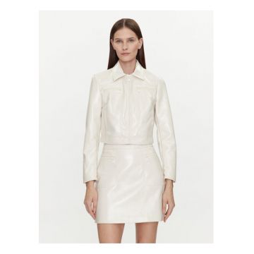 Geaca dama -  303918026 - Piele ecologica - 38 EU - Bej