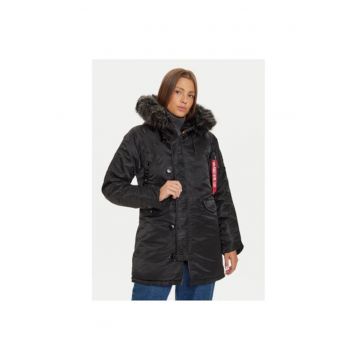 Jacheta dama -  304543500 - Nylon - Negru