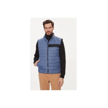 Vesta barbati -  303640941 - Poliamida - Albastru