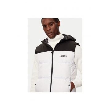 Vesta barbati -  304241246 - Poliester reciclat - Alb