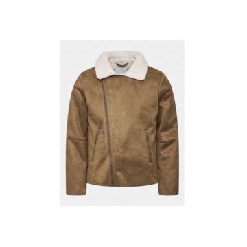 Geaca barbati -  303198145 - Piele ecologica - XL INTL - Maro