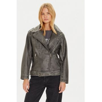Geaca dama -  304578182 - Piele ecologica - Negru
