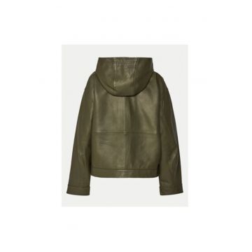 Geaca dama -  305214362 - Piele naturala - Verde