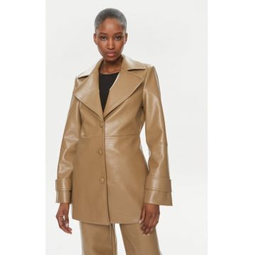 Palton dama -  304120107 - Poliuretan - Maro - Maro