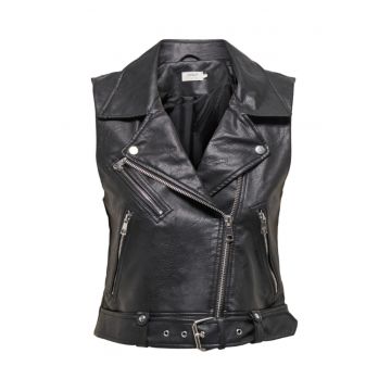 Vesta dama -  301829034 - Piele Ecologica - Negru