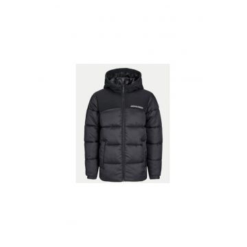 Geaca baieti -  304388842 - Poliester reciclat - 140 CM - Negru