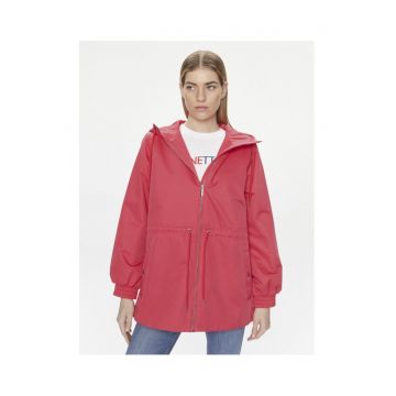 Geaca dama -  303813208 - Nylon - Roz - Roz