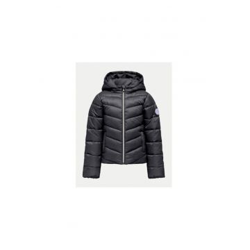 Geaca din puf 15327609 Gri Regular Fit - Poliester -
