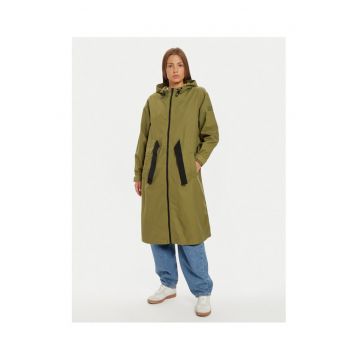 Jacheta dama -  304302619 - Bumbac/Nylon - Verde - Verde