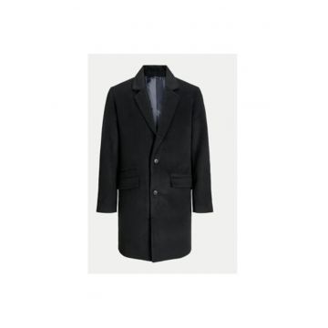 Palton barbati -  304370373 - Poliester/Acril - Negru - Negru