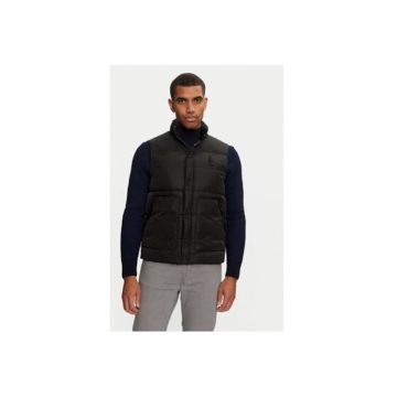 Vesta barbati -  304198601 - Nylon - Negru - Negru