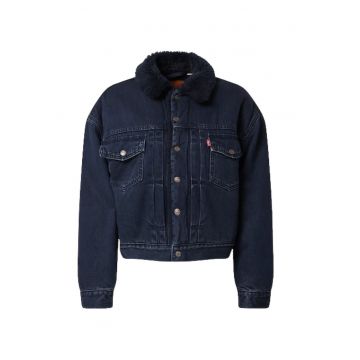 Geaca sherpa din denim New Heritage -