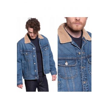 Jacheta barbati -  Storm Rider Jkt - albastra - 100% bumbac -