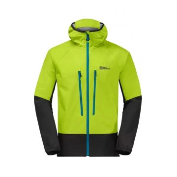Jacheta softshell cu model colorblock