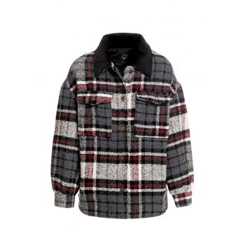 Jacheta tip camasa  Lucky Girl pentru femei -