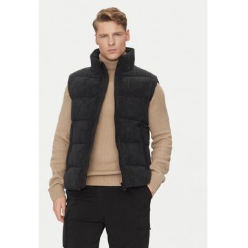 Vesta barbati -  304215292 - Poliester - Negru - Negru