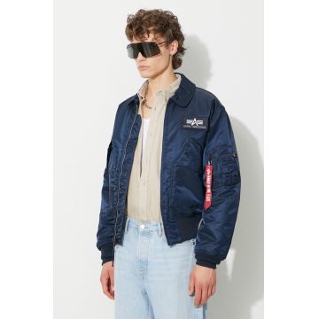 Alpha Industries geacă bomber CWU 45 100102 07 bărbați, de tranziție 100102.07-black