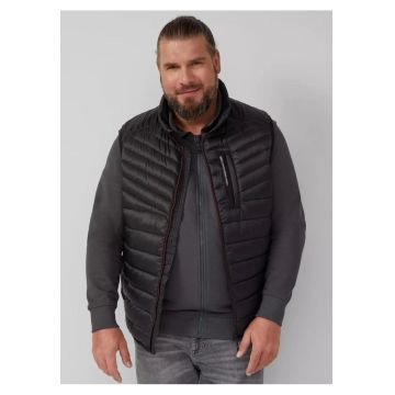 Big Sizes Vesta barbati - fara gluga cu buzunare oblice si croiala Regular fit
