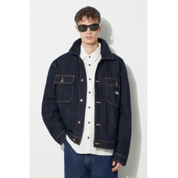 Dickies geacă din denim Madison bărbați, culoarea bleumarin, de tranziție, DK0A4YER