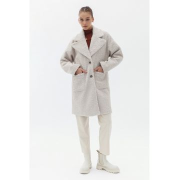 Haina uni cu buzunare laterale - Gri deschis