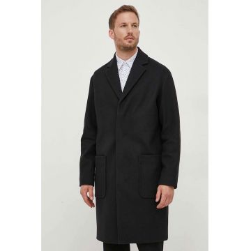 Palton din lana  K10K111745 - Negru