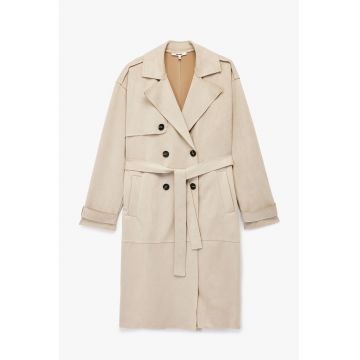 Palton uni cu nasturi