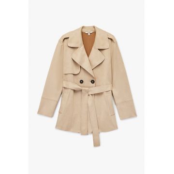 Trenci de piele intoarsa sintetica