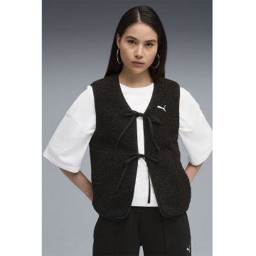 Vesta din fleece cu logo