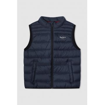 Vesta matlasata cu fermoar