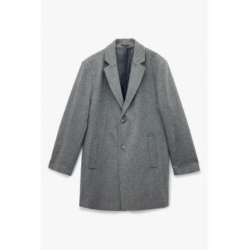 Palton cu buzunare laterale