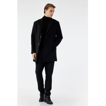 Palton cu buzunare laterale